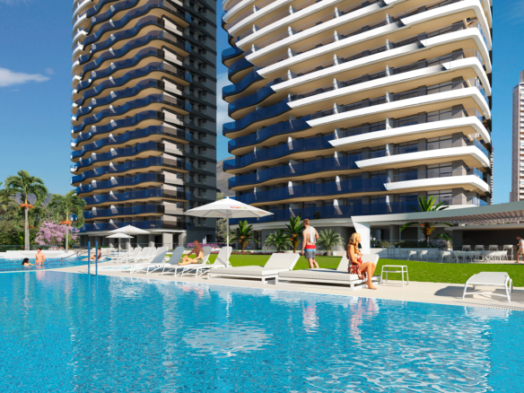 Apartamento de obra nueva en Playa de Poniente, Benidorm