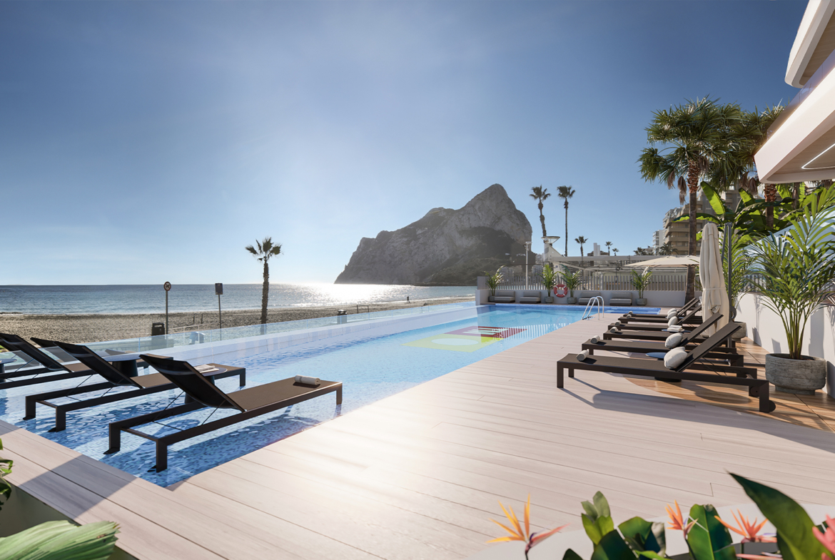 Exclusivos apartamentos con acceso directo a playa La Fossa