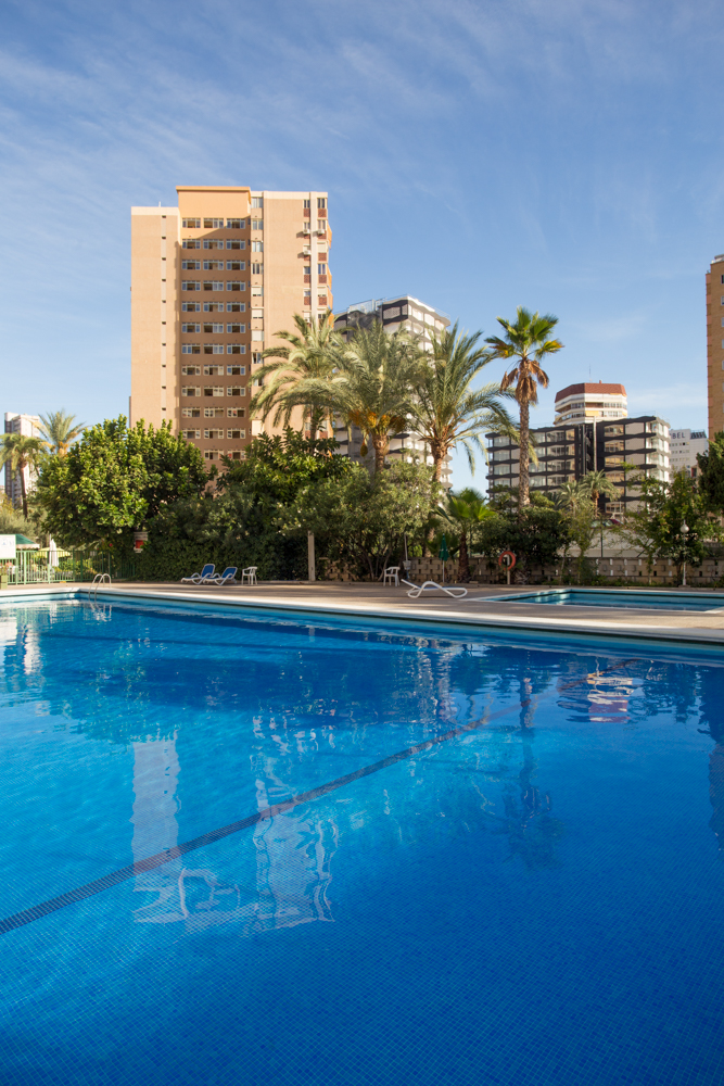 Piscina Cervantes Bonito apartamento en el edificio Cervantes, playa de Levante